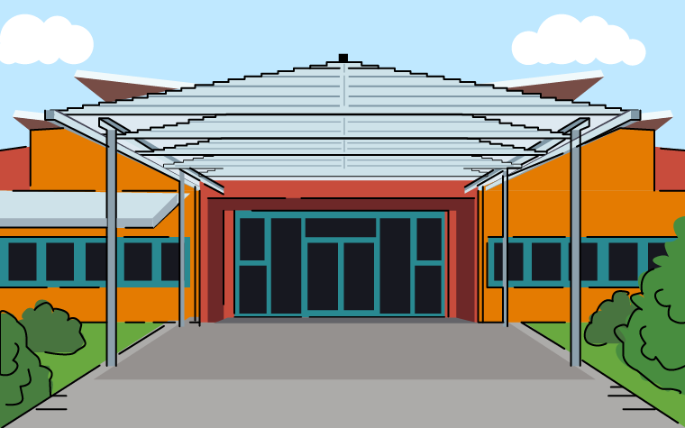 Making the right impression with school entrance canopies