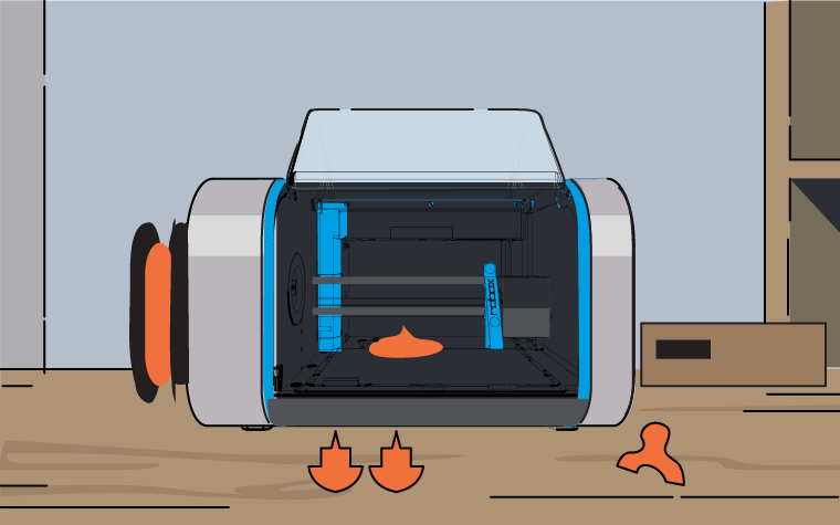 Three 3D printer projects for schools