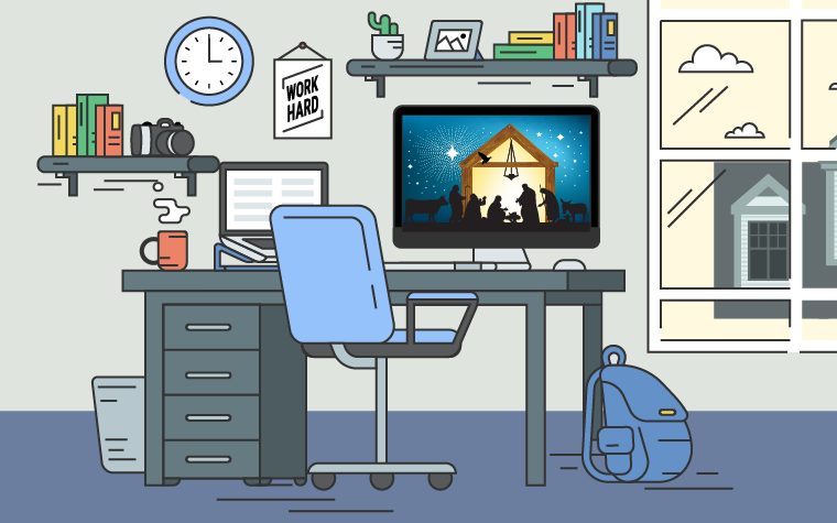 The rise of the virtual school nativity