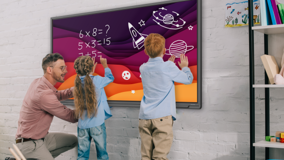 Putting interactive screens in your classroom